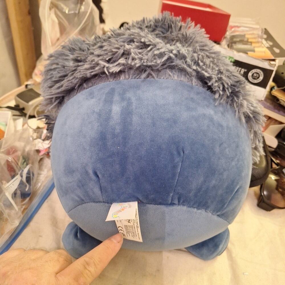 Squishmallows Collection Dani the Navy Blue Bigfoot Plush Yeti Plush 11-in - Picture 3 of 6